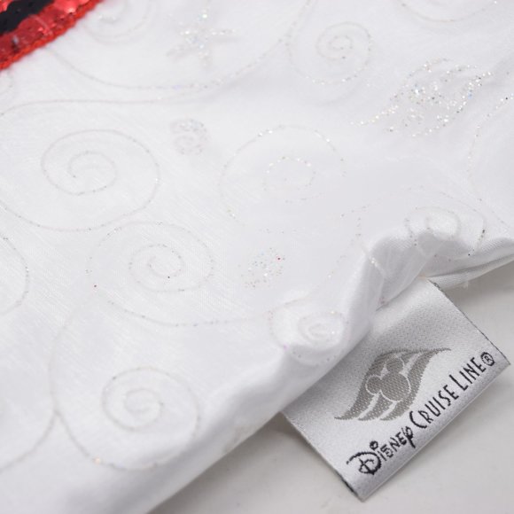 Disney Cruise Line Minnie Mouse Sailor Nautical Costume Top Girl Large 10 12 - Picture 8 of 12